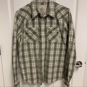 Hollister western style button up